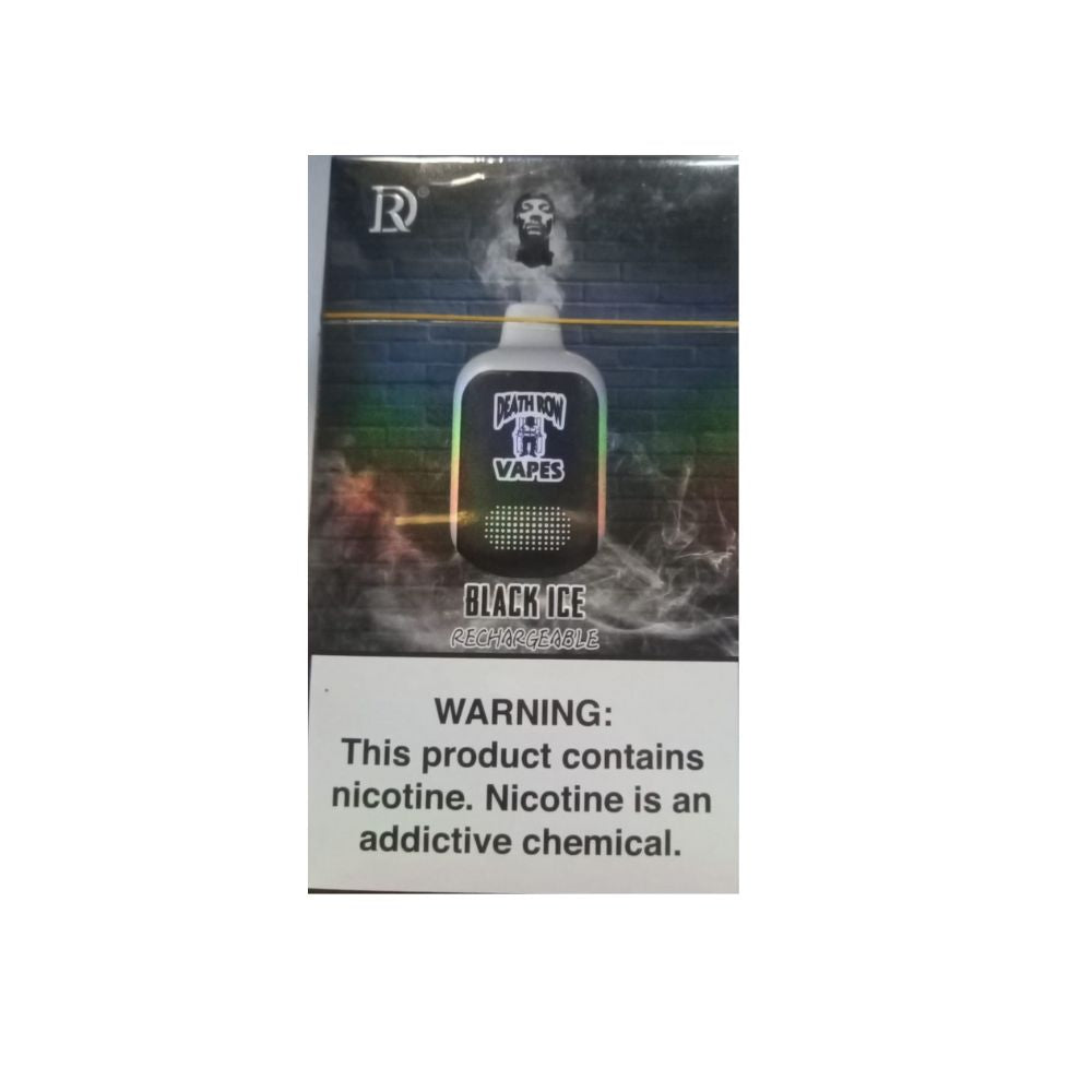 VAPE DEATH ROW BLACK ICE 5000 PUFFS