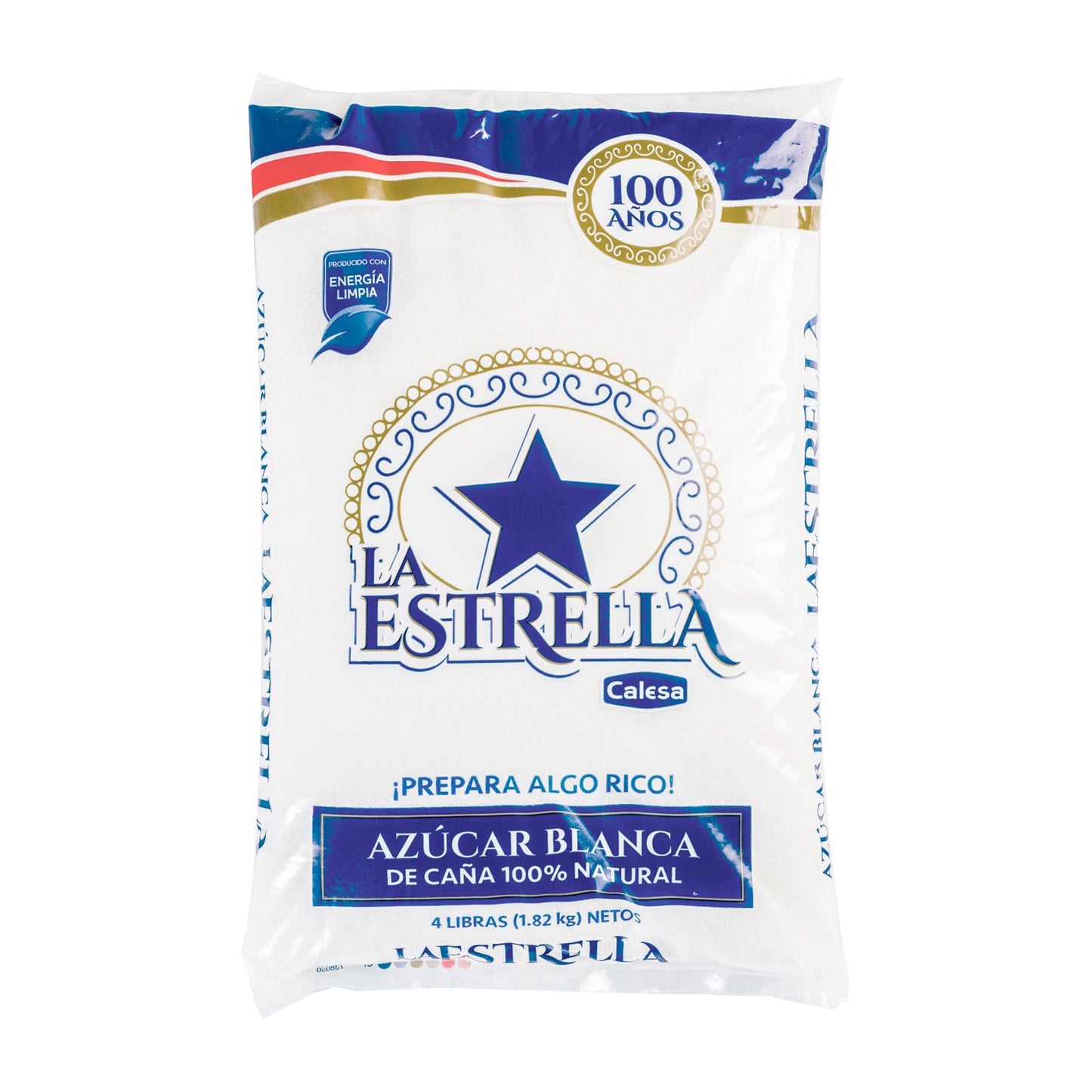 AZUCAR BLANCA LA ESTRELLA 4 LB