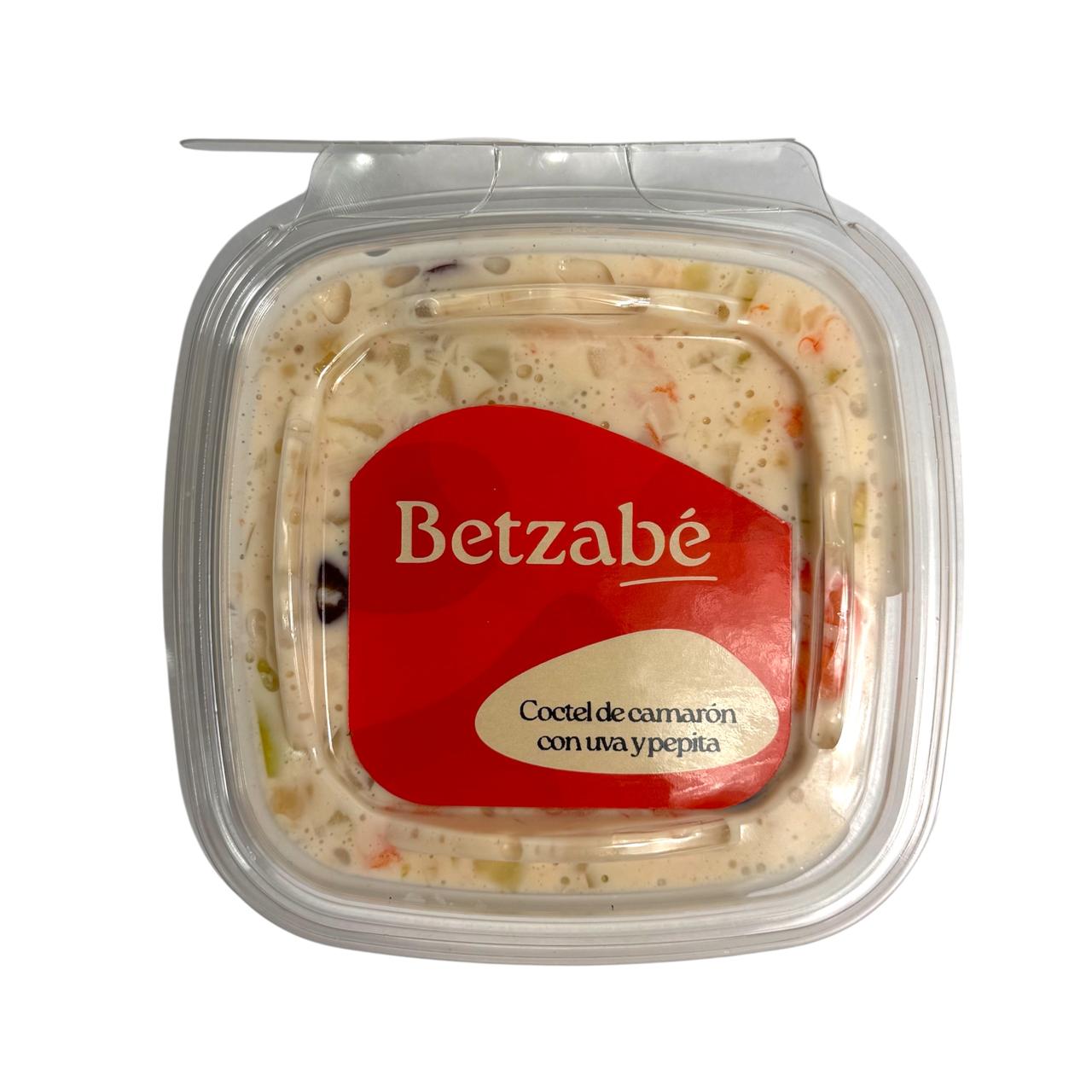 CEVICHE DE CAMARON CON UVA Y PEPITA DE MARAÑON BETZABE 8 OZ