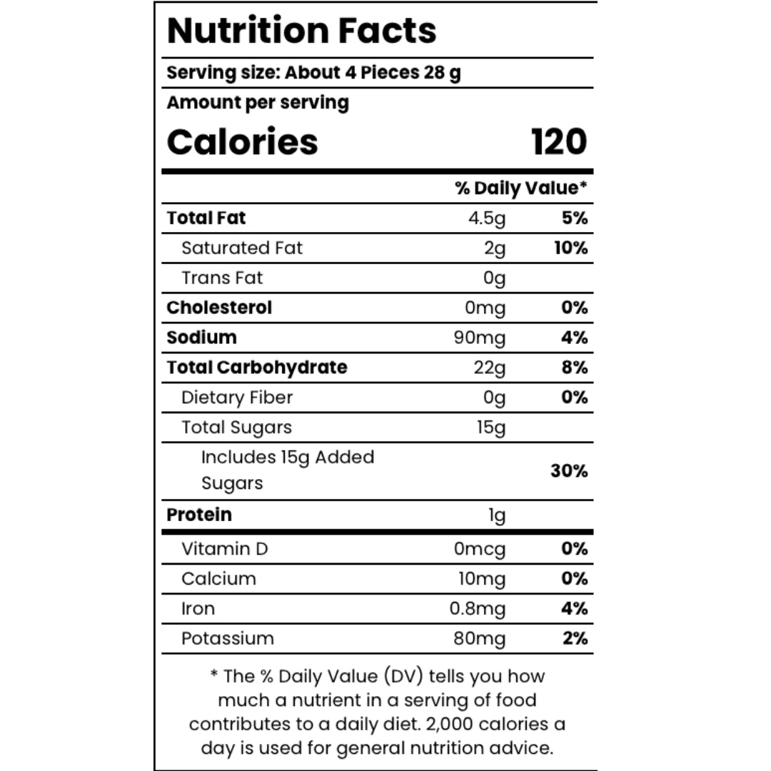 BROWNIE BRITTLE SALTED CARAMEL 142 GR