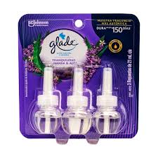 GLADE REPUESTO 3 PACK LAVANDA ALOE