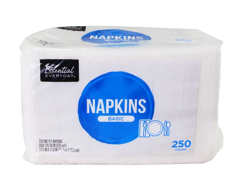 SERVILLETAS ESSENTIAL EVERYDAY 250 UND