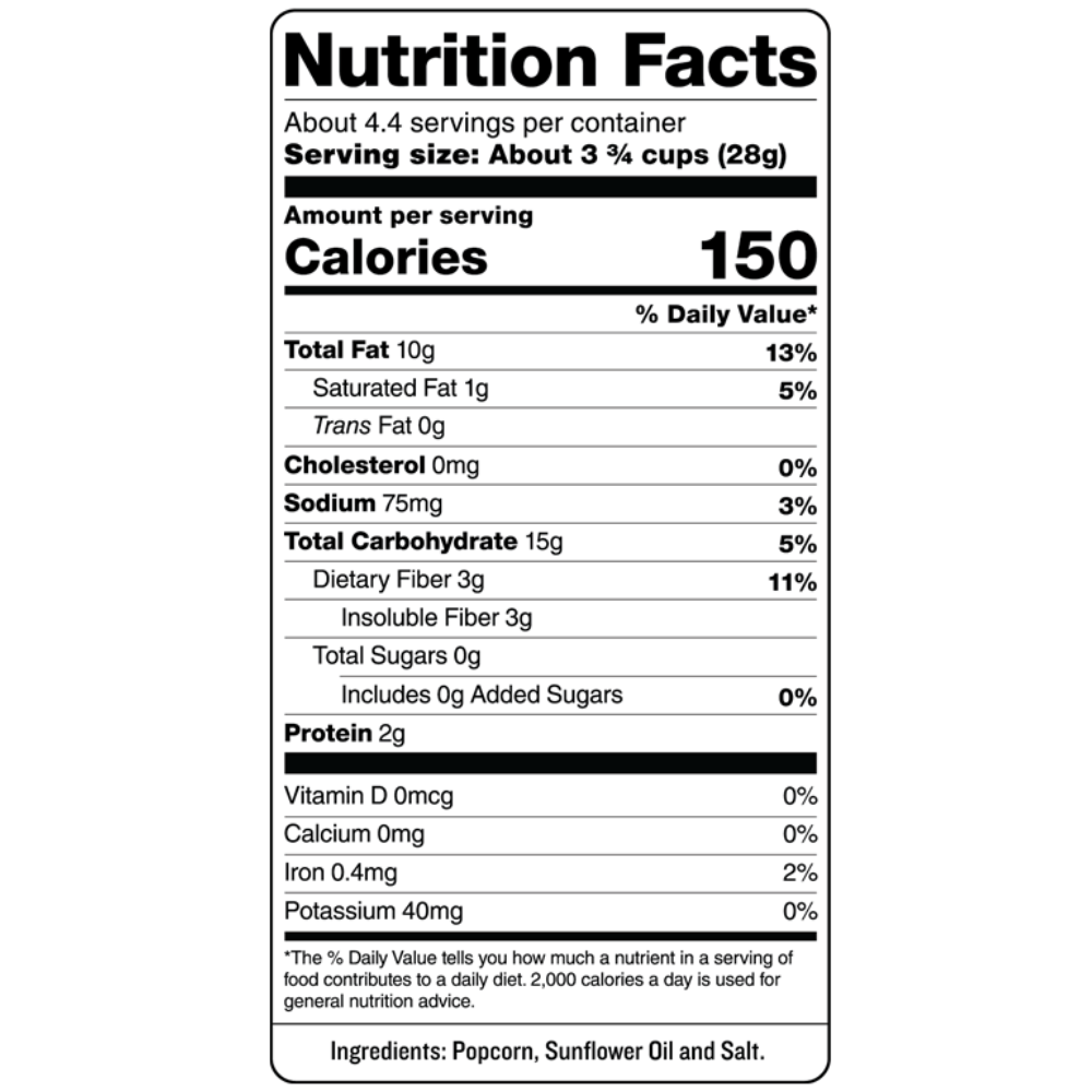 POPCORN SKINNY POP ORIGINAL 4.4 OZ