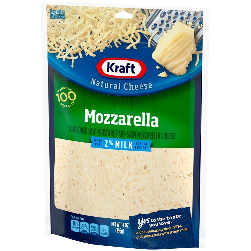 KRAFT MOZZARELLA SHREDDED 8 OZ