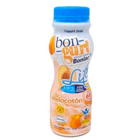 BONGURT MELOCOTON LITE BONLAC 200 ML