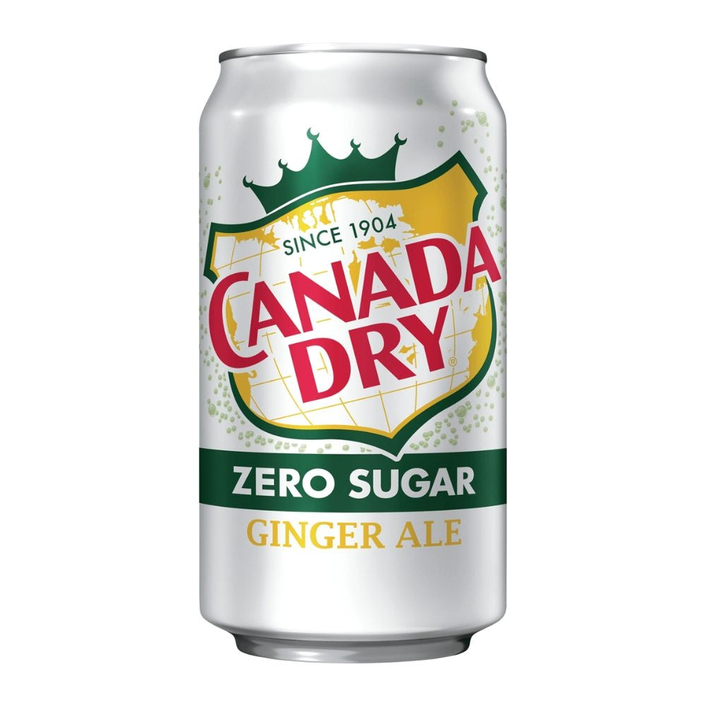 SODA ZERO SUGAR CANADA DRY LATA 355 ML