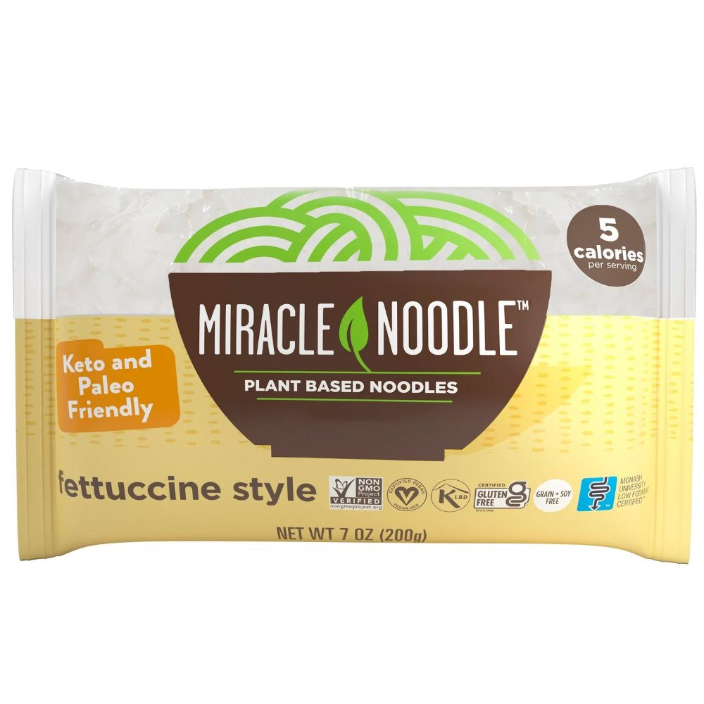 FETTUCCINE MIRACLE NOODLE 200 GR