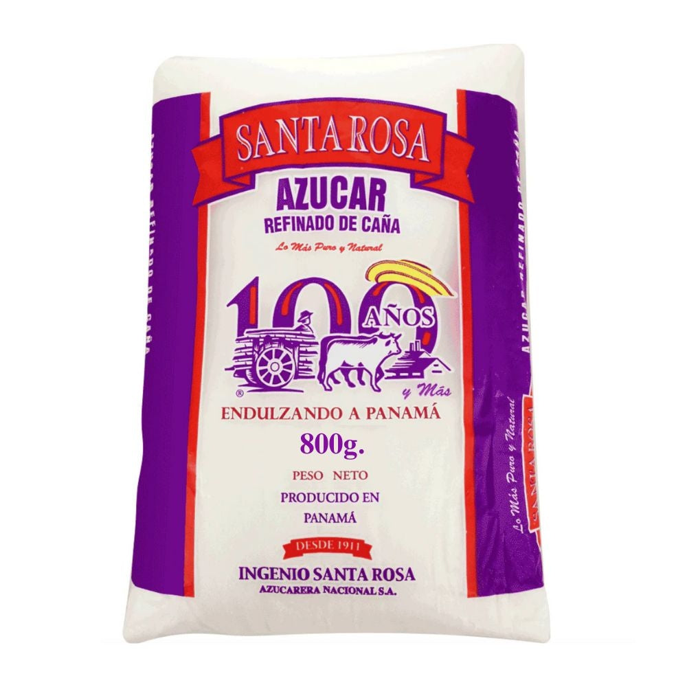 AZUCAR BLANCA REFINADA SANTA ROSA 800 GR
