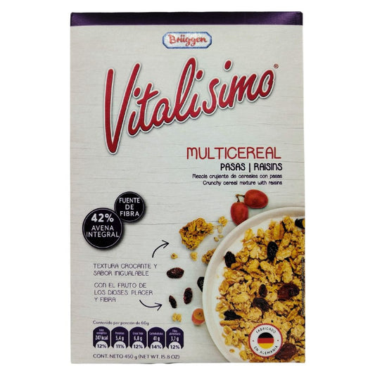 CEREAL VITALISIMO CON PASITA BRIIGGEN 450 GR