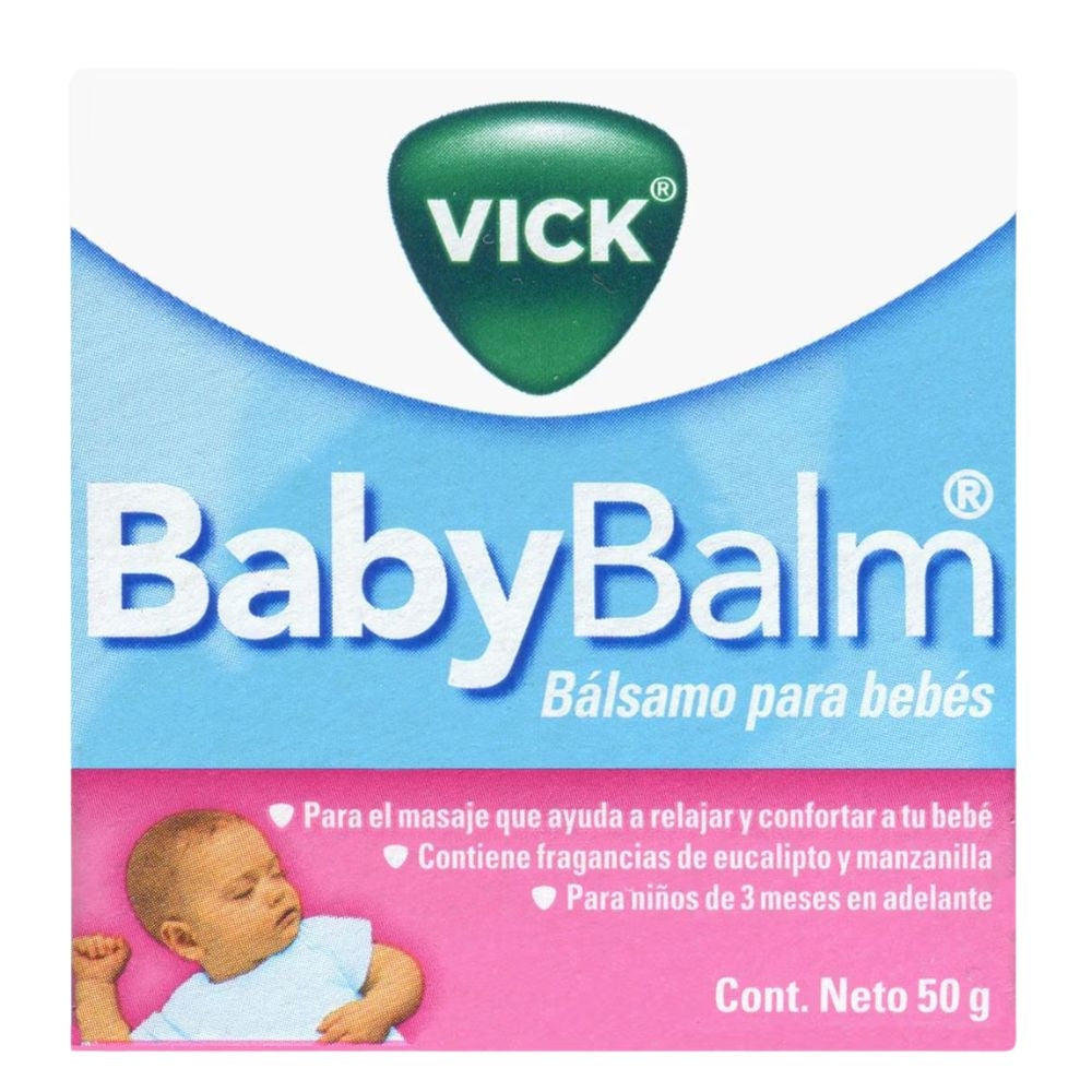BALSAMO PARA BEBE VICK 50 GR