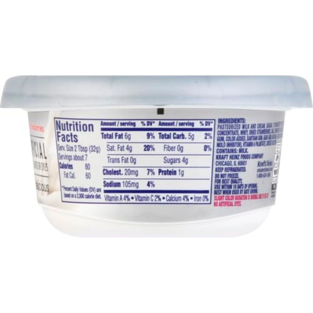 QUESO CREMA PHILADELPHIA STRAWBERRY 8 OZ