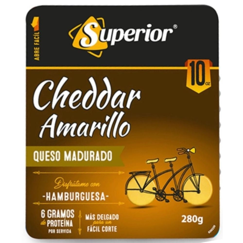 QUESO CHEDDAR AMARILLO SUPERIOR 226 GR