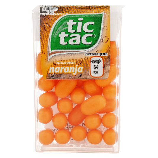 TIC TAC NARANJA T12 14.5 GR