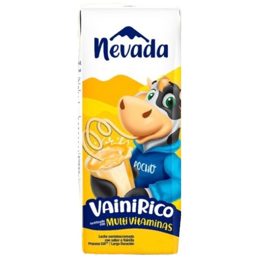 LECHE NEVADA SABOR A VAINILLA VAINIRICO 200 ML