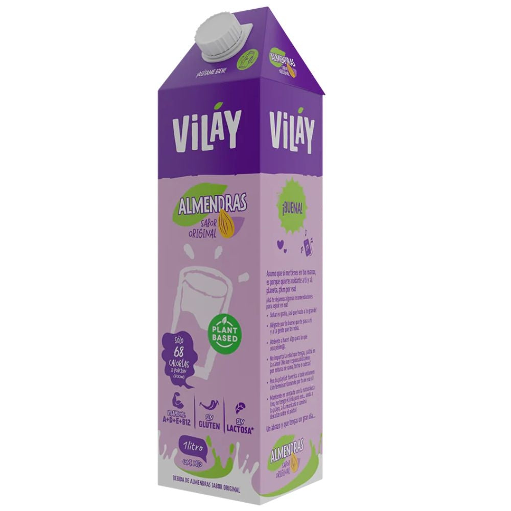 LECHE DE ALMENDRA ORIGINAL VILAY 1 LT