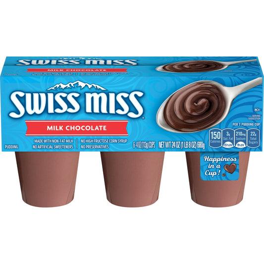 PUDDING SWISS MISS CHOCOLATE 4 OZ