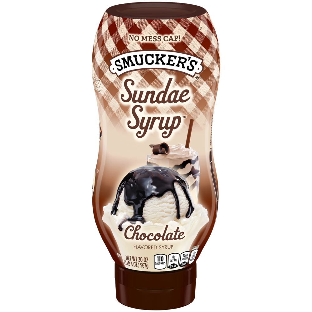 SUNDAE SMUCKERS CHOCOLATE 20 OZ