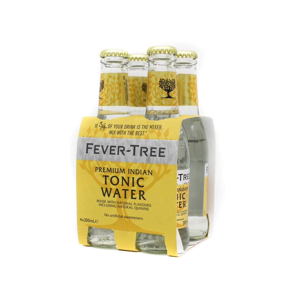 FEVER TREE INDIAN TONIC WATER 4PACK (200 ML)
