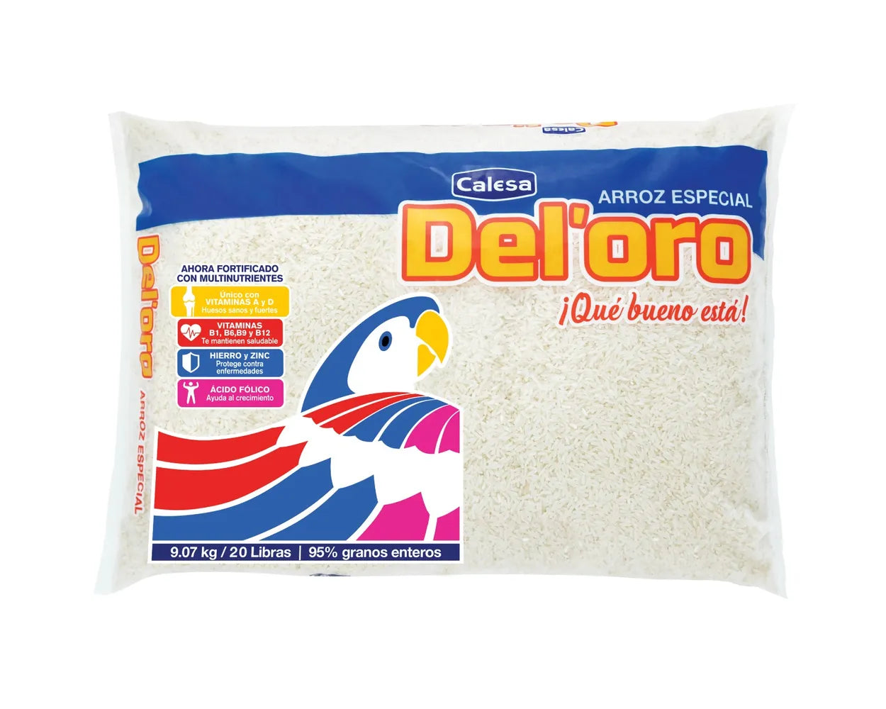 ARROZ ESPECIAL DEL ORO 20 LBS (9 KG)