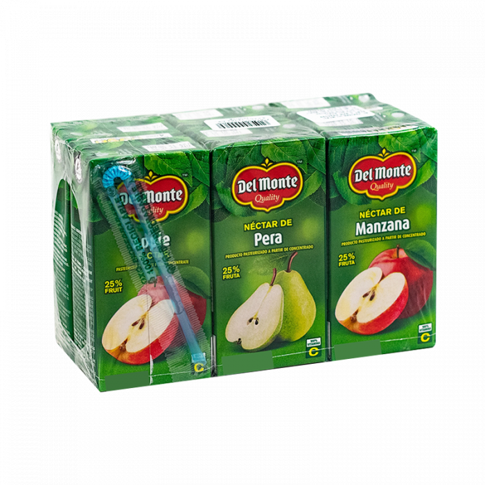 Nectar Del Monte 6 Pack Surtido 160 ml