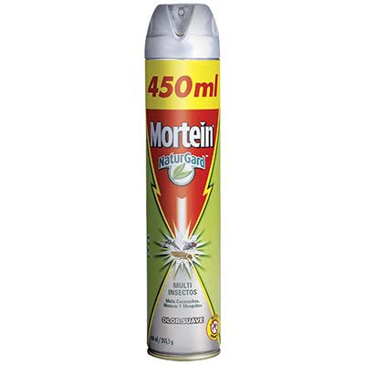 INSECTICIDA MORTEIN MULTINSECTOS OLOR SUAVE 450ML