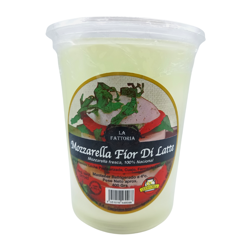 QUESO CHELA MOZZARELLA FIOR DI LATTE 453 G