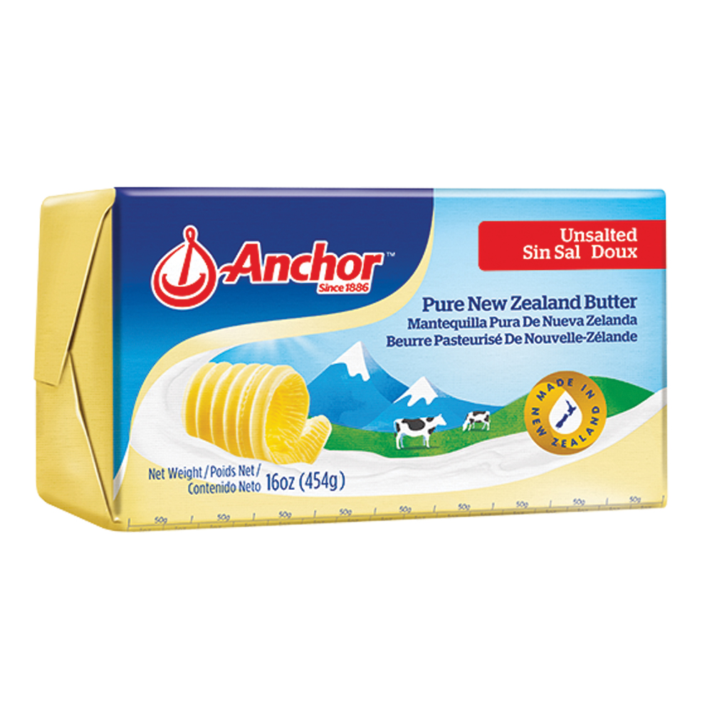 MANTEQUILLA ANCHOR SIN SAL 454 GR