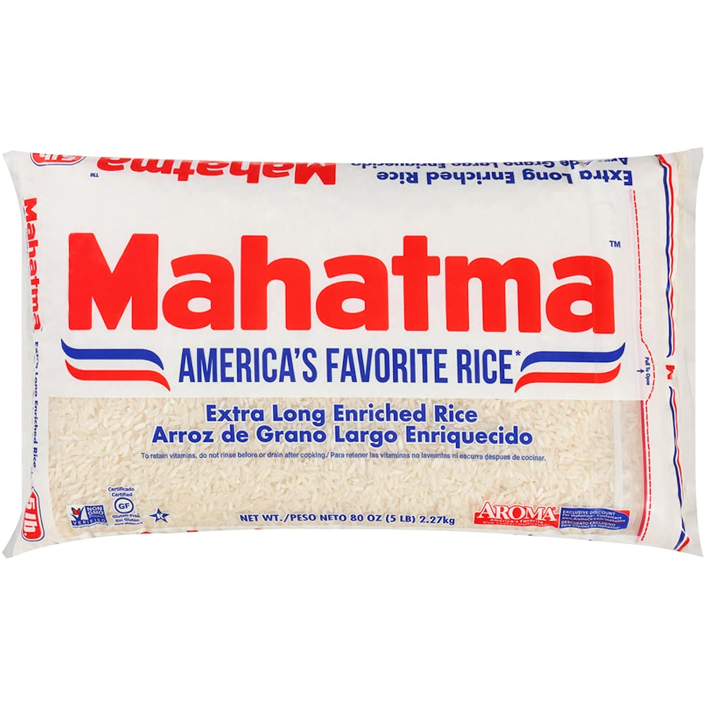 ARROZ DE GRANO LARGO MAHATMA 5 LBS