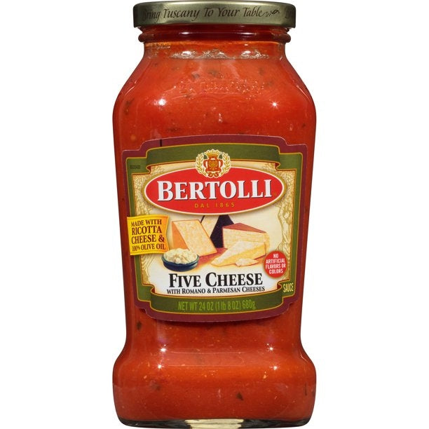 BERTOLLI FIVE CHEESE 24 OZ