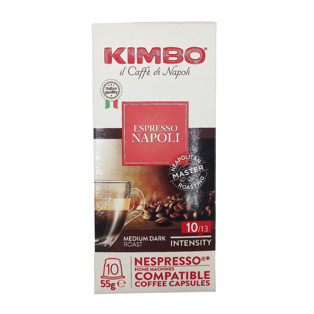 CAPSULAS NESPRESSO KIMBO NAPOLI 10 UND