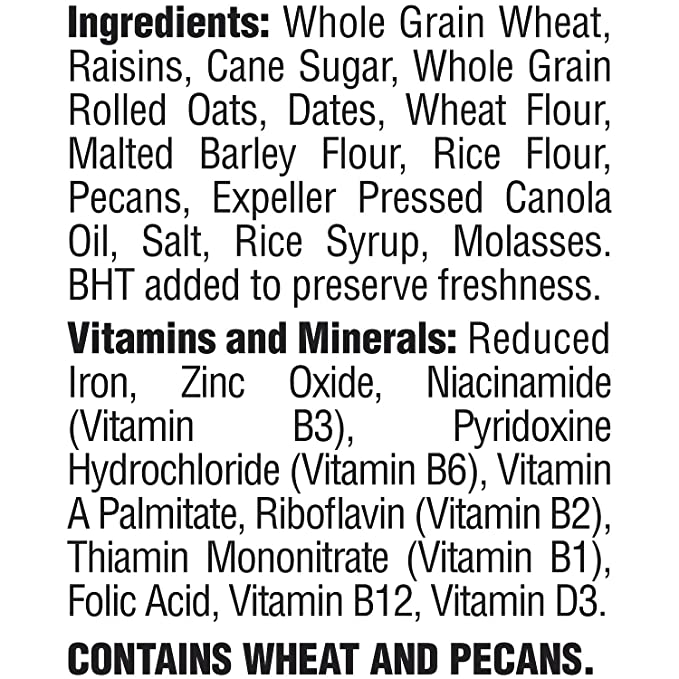 CEREAL POST GREAT GRAIN RAISIN DATES AND PECANS 16 OZ