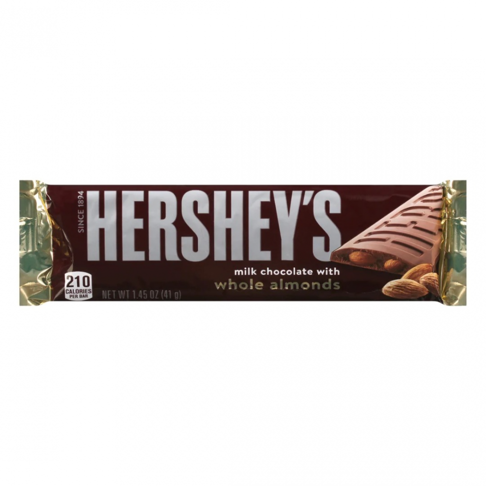 CHOCOLATE HERSHEYS CON ALMENDRAS 41 GR