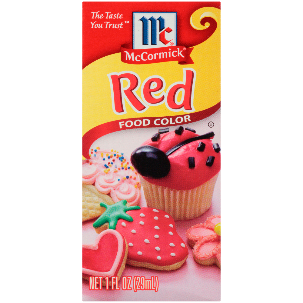 COLORANTE PARA ALIMENTO ROJO MCCORMICK 29 ML