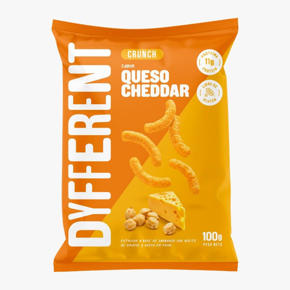 CRUNCH DE CHEDDAR DYFFERENT 100 GR
