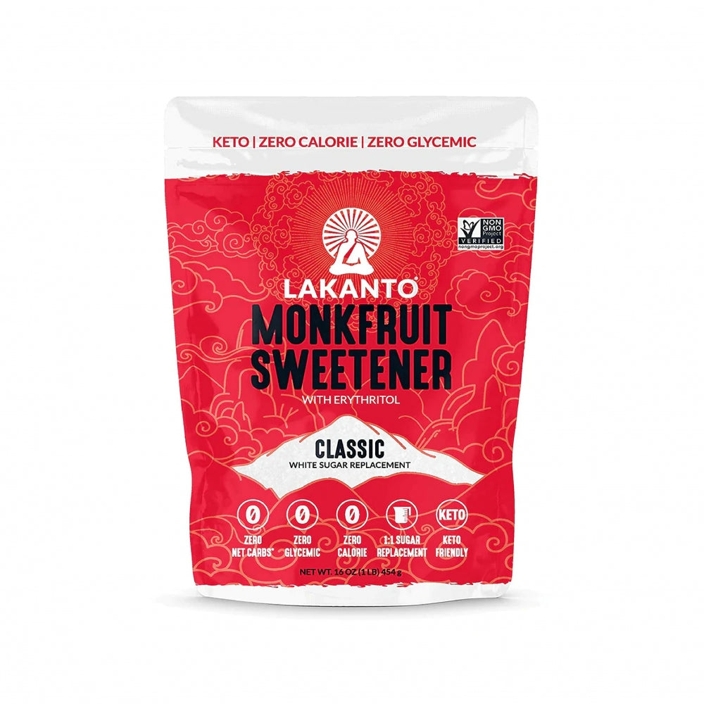 ENDULZANTE MONKFRUIT CLASSIC LAKANTO 454 GR