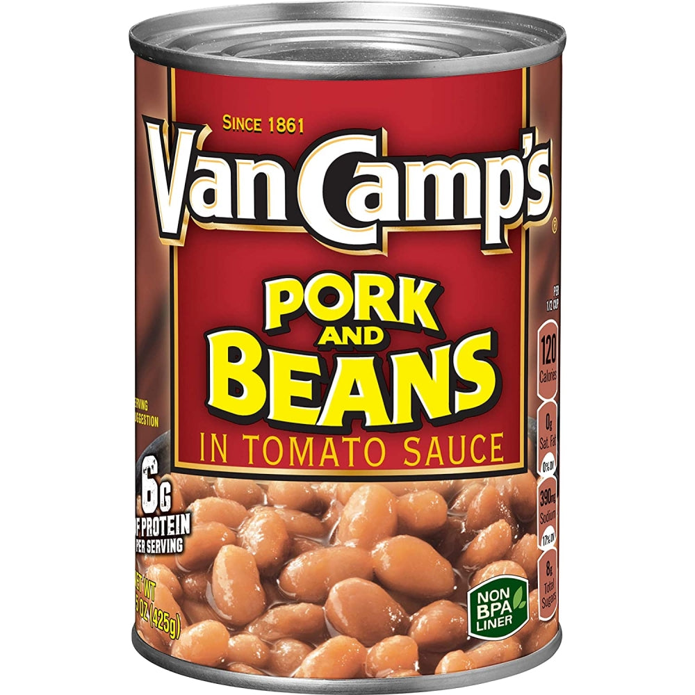 FRIJOLES PORK & BEANS VAN CAMPS 15 OZ