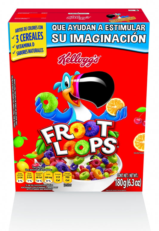 CEREAL KELLOGS FROOT LOOPS 180 G