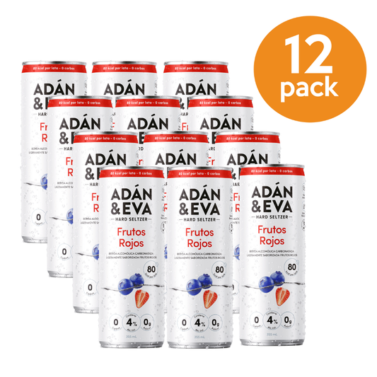 ADAN & EVA FRUTOS ROJOS LATA 355 ML 12 PACK