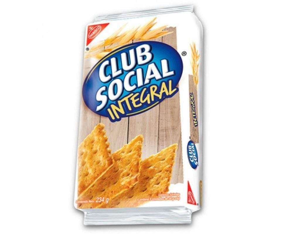 GALLETAS CLUB SOCIAL INTEGRAL 9 UND 234 GR