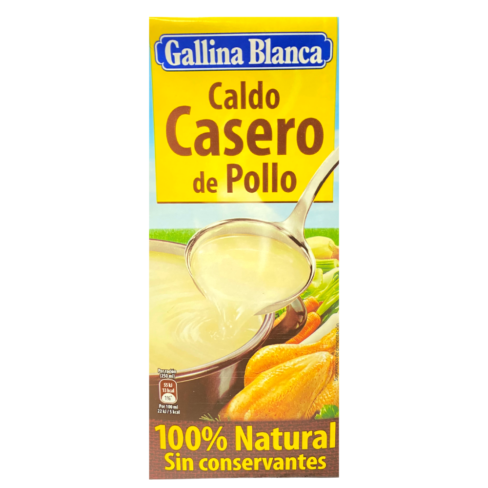 CALDO DE POLLO GALLINA BLANCA 1 LITRO