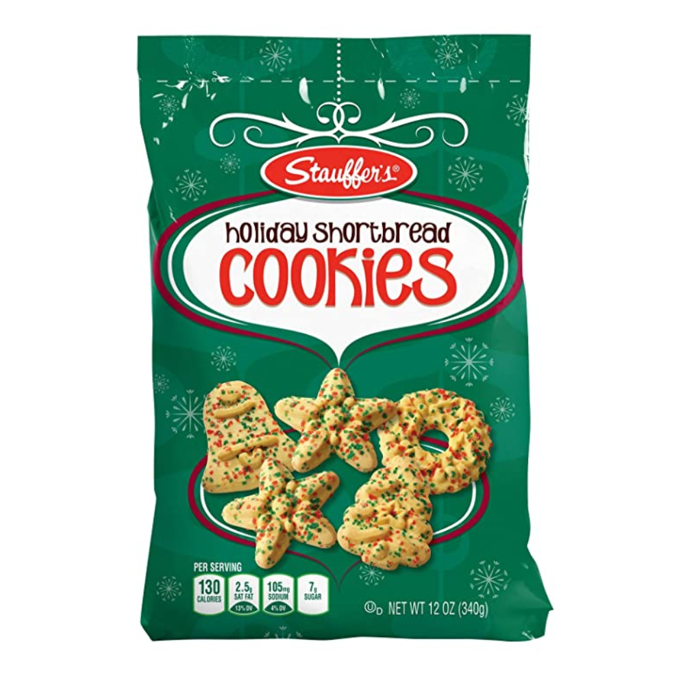 GALLETAS STAUFFER'S DE NAVIDAD HOLIDAY SHORTBREAD 12 OZ