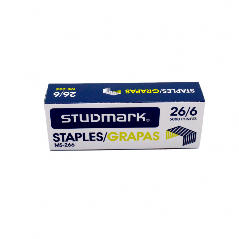 CAJA DE GRAPAS 26/6 STUDMARK