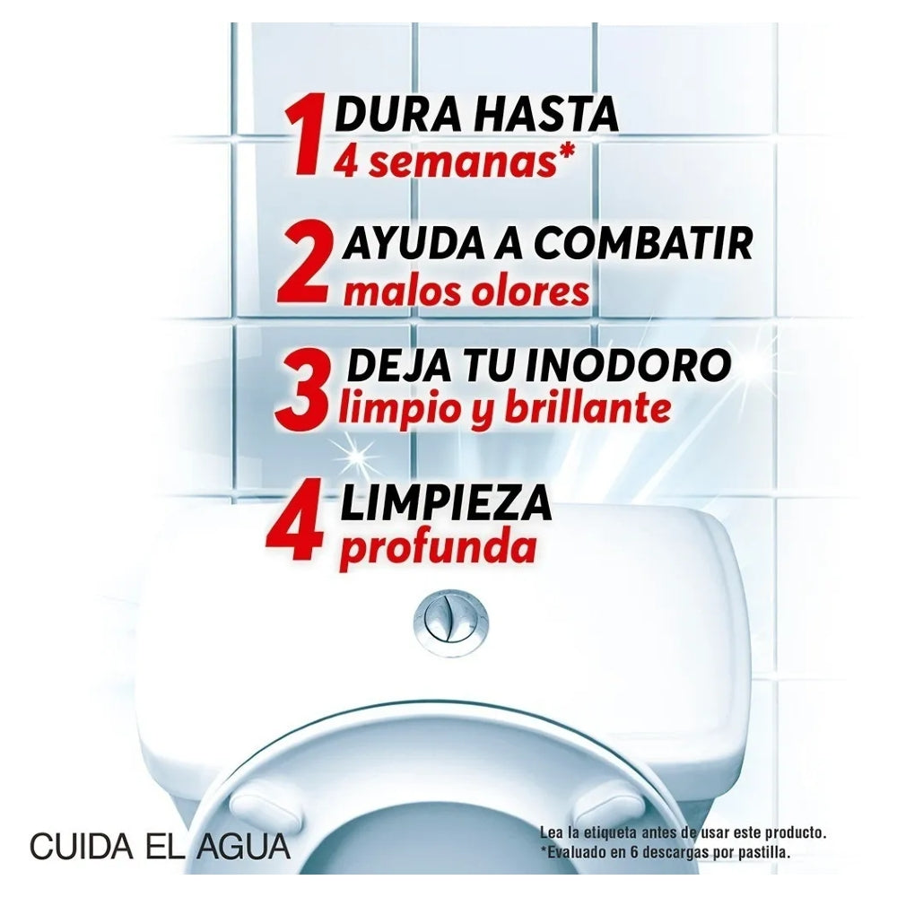 HARPIC PASTILLA TANQUE WHITE & SHINE 5PK