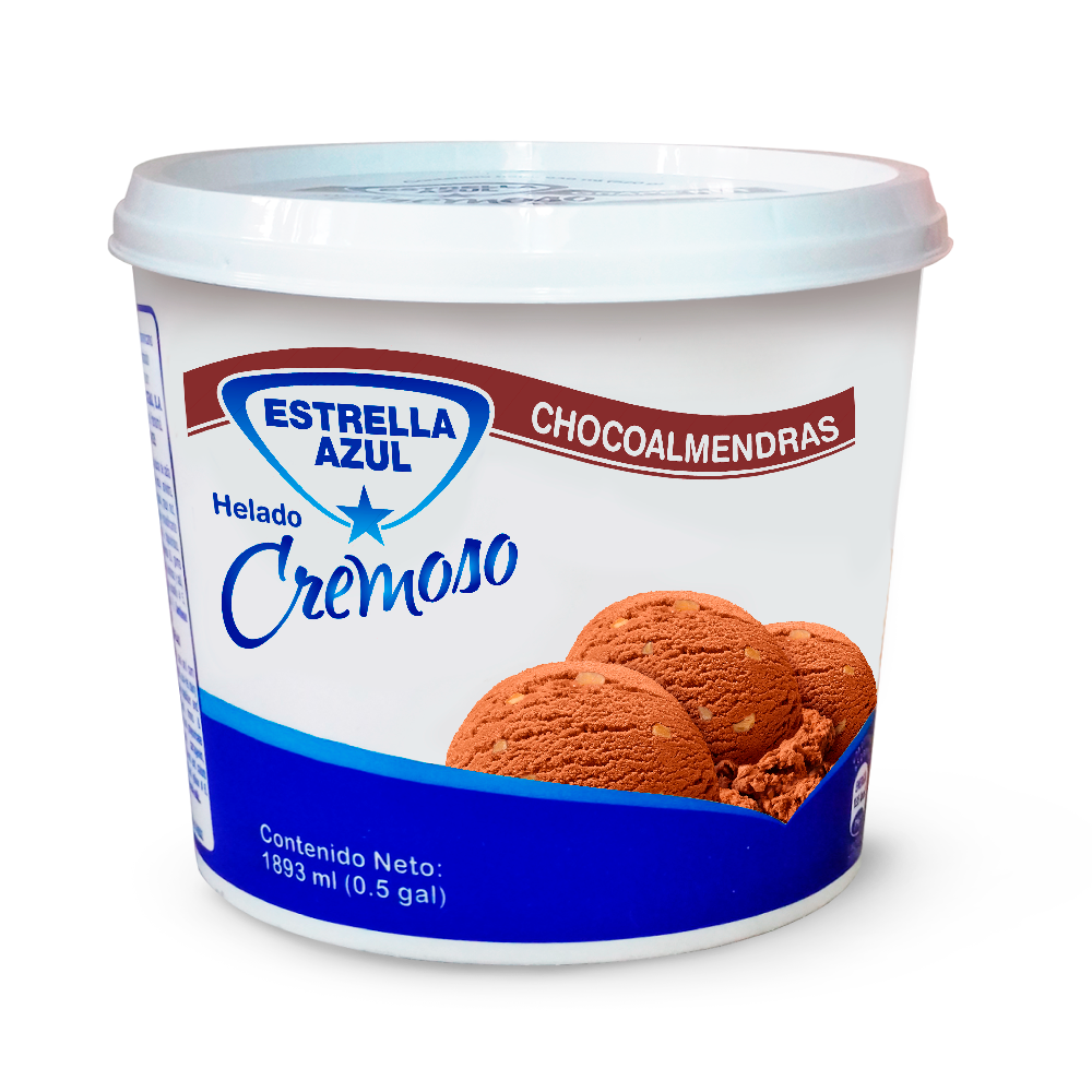 HELADO ESTRELLA AZUL CHOCO ALMENDRA 1700 ML