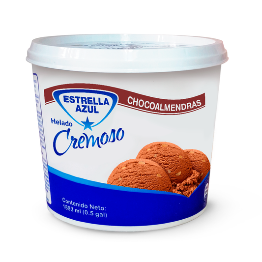 HELADO ESTRELLA AZUL CHOCO ALMENDRA 1700 ML