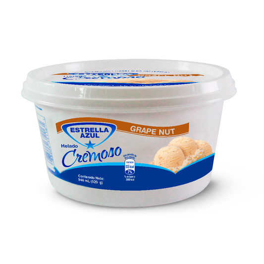HELADO ESTRELLA AZUL GRAPE NUT 946 ML