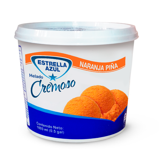 HELADO ESTRELLA AZUL NARANJA PIÑA 1700 ML