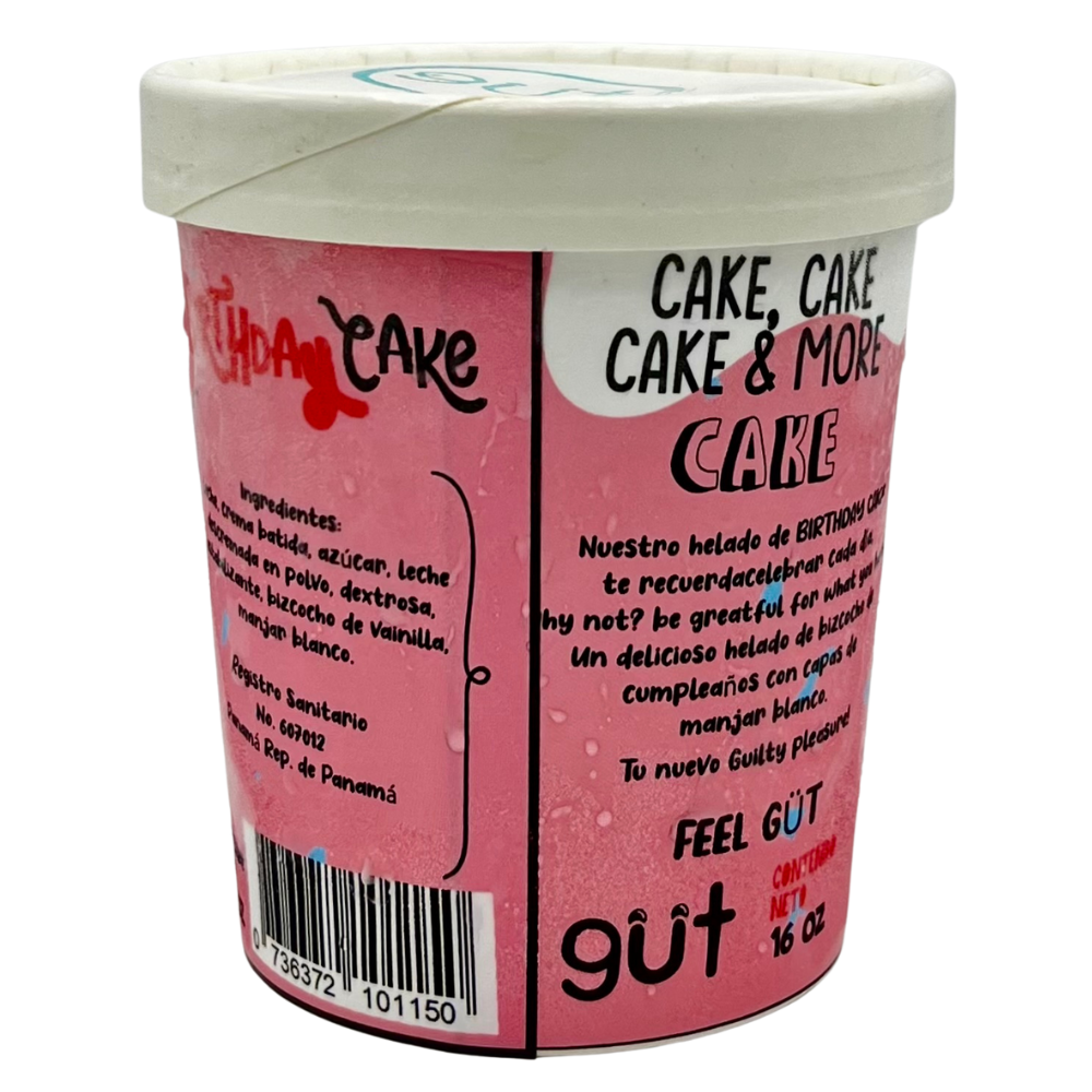 HELADO GUT BIRTHDAY CAKE 16 OZ