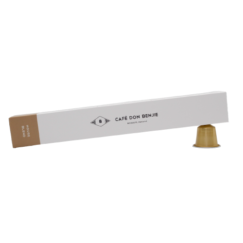 CAFÉ DON BENJIE HOUSE BLEND 10 CAPSULAS