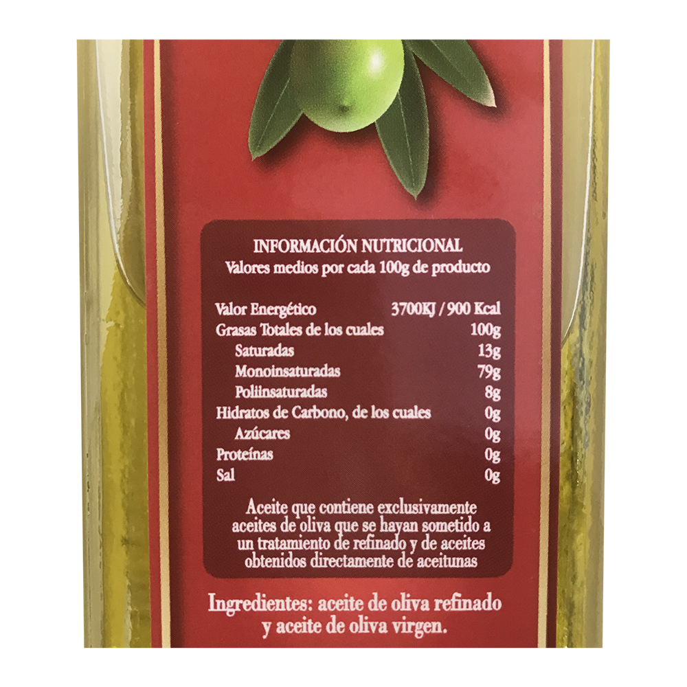 ACEITE DE OLIVA CLÁSICO LA PARMIGIANA 500 ML